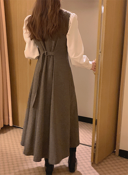 모트 뷔스티에 dress (wool 50%)